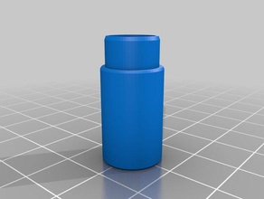 ohmega rdta chuff tubo A impressão 3d calypso vapor cap 3d print model - Mito3D