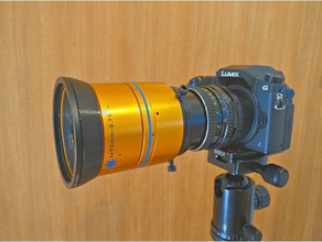 isco ultra star filter adapter camera 3d print model - Mito3D