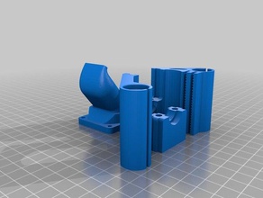 x achsis mod anet a6 A impressão 3d 3d print model - Mito3D