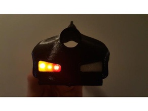openrc f1 feu arrière mod r c véhicules 3mm led la lumière openrcproject 3d print model - Mito3D
