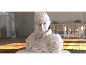 ganondorf sculture la leggenda di zelda 3d print model - Mito3D