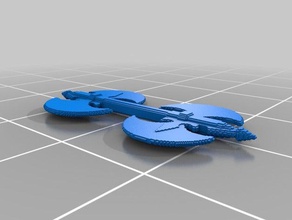 vikingbattleaxe dans tous les sens 3d slash 3d print model - Mito3D