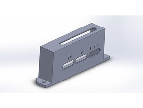 tutucu 12 V trafo 3d yazıcı aksesuarları Pulse 3d print model - Mito3D