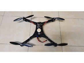 spyda 500 quadcopter Anpassung r c Fahrzeuge Drohne gimbal 3d print model - Mito3D