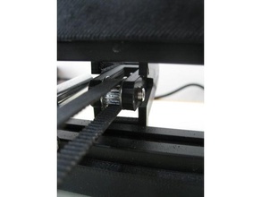 mendelmax y-axis idler + tensioner gt2 m3 bolt 3d printer parts belt mendelmax1 mendelmax15 15 yaxis y tension 3d print model - Mito3D