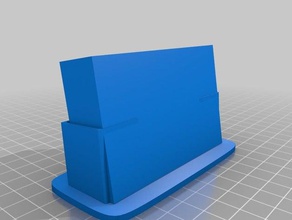 negocio del titular de la tarjeta oficina 3d print model - Mito3D
