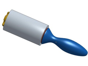 lint roller remover Die 3d-Drucker 3d-drucken cr-10 Helfer 3d print model - Mito3D