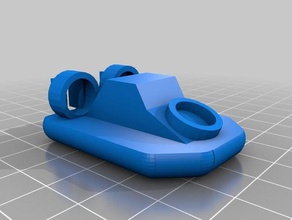 n scale hovercraft Fahrzeuge n-Skala 3d print model - Mito3D