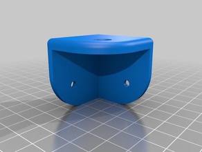 box corner bracket parts 3d print model - Mito3D