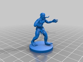 ghoul giochi d&d morti dnd dungeons & dragons ghast pathfinder non-morti zombie 3d print model - Mito3D