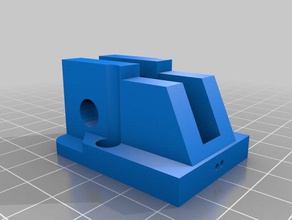 jgaurora a5 dial indicator bracket 3d printing 3d print model - Mito3D