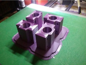 bearing block 3d printer parts 3d print model - Mito3D