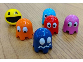 pac-man ghost toys & games 3d print model - Mito3D
