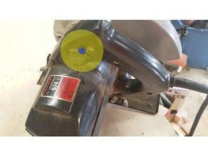 skilsaw 574 disparador botón de liberación la sierra circular partes alimentación herramienta 3d print model - Mito3D