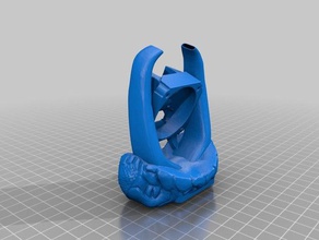 la serpiente fang La impresión en 3d 3d print model - Mito3D