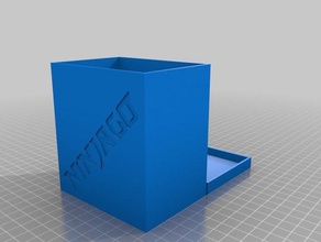 lego ninjago tradingcard box - Organisation 3d print model - Mito3D