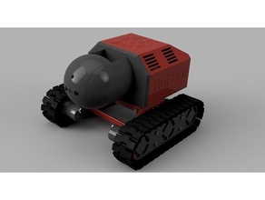 rpi-bot robótica raspberry pi robô 3d print model - Mito3D