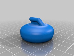 curling stone toys & games 3d print model - Mito3D