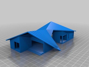 architecture model models house 3d print model - Mito3D