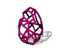 basit Paskalya yumurtası dekor dekorasyon yumurta 3d print model - Mito3D