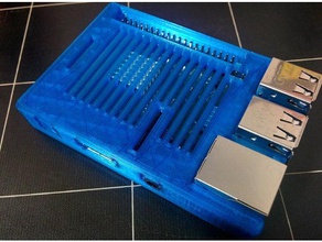 raspberry pi 3 b+ b plus modified snug case 3d printing 3d print model - Mito3D