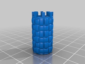castle towers buildings & structures tower 3d print model - Mito3D