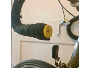 bicycle bar end plugs drop handlebars sport & outdoors 3d print model - Mito3D