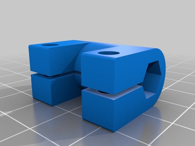 bowden clamp 3d printer parts tube cr-10 cr-10s creality extruder retraction upgrade 3D print model - Mito3D