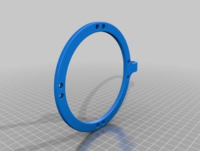 ikea tertial choque anel de montagem o áudio blue yeti 3d print model - Mito3D