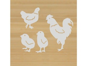easter chicken family wall art art easter easter chick wall art