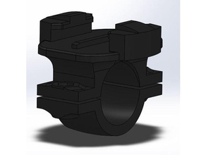 soporte gopro para bicicleta toy & game accessories 3d print model - Mito3D