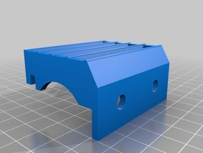 ventilador radial adaptador de fonte alimentação & defletor do Impressora 3d acessórios 3d print model - Mito3D