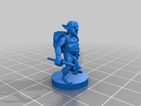 svirfneblin deep gnome games d&d dnd dungeons & dragons pathfinder 3d print model - Mito3D