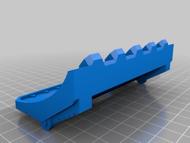 chaos dozer blade v01 vehicles 3D print model - Mito3D