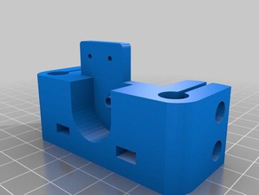 anet a4 modified rodholder 3d printer parts 3d print model - Mito3D