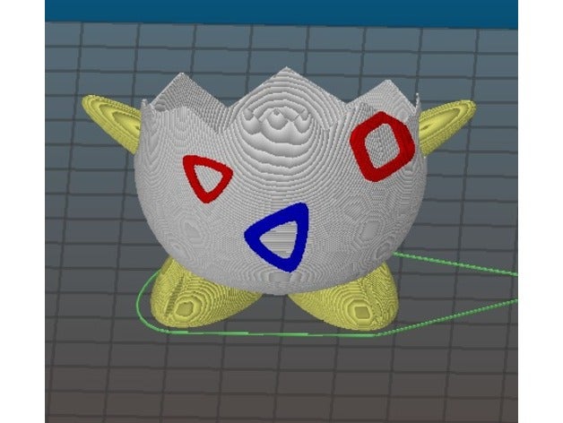 pokemon huevo de togepi la copa juegos video pascua eier eierbecher mmu prusa 3D print model - Mito3D