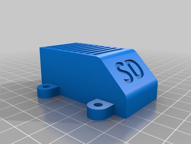 sd titulaire de la carte l'organisation 3D print model - Mito3D