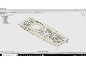 dji étincelle couvercle de voronoi le bricolage spark 3d print model - Mito3D