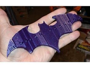 vorgeformte batarang Tiere 3d print model - Mito3D