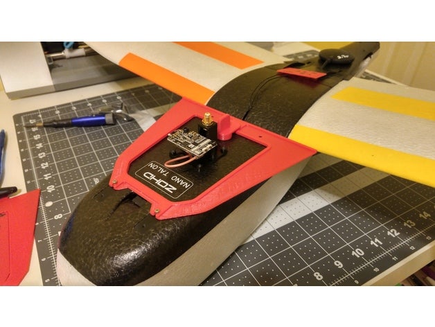 nano talon extraíble tracas r c vehículos plano rc avión traca 3D print model - Mito3D