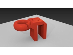 anet a6 a8 filament-guide 3d-Drucker Teile 3d print model - Mito3D