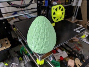 uovo 2 oggetti di scena la pasqua vaso modalità 3d print model - Mito3D