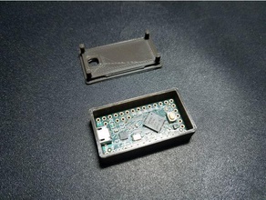 teensy lc snap-fit caso la electrónica arduino 3d print model - Mito3D