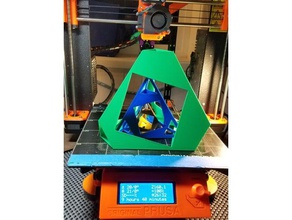 kafesli tetrahedron bulmaca 4x 3d print model - Mito3D