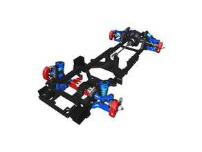 ddw 1 10 rc m-drift rwd chassis r c Fahrzeuge 3d print model - Mito3D