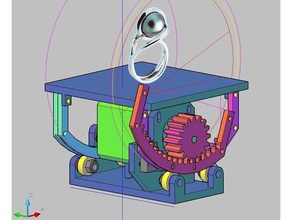 aeon capsule stand de la mode l'anneau 3d print model - Mito3D