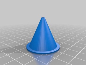 peintre en forme de cône outils 3d print model - Mito3D