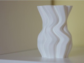 Schneeflocke vase Dekor Blumen-vase 3d-drucken 3d-Drucker Dekoration Haushalt Schnee winter 3d print model - Mito3D