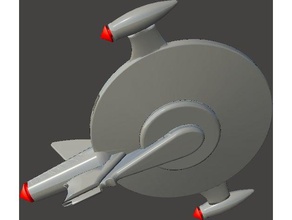 cappuccio impresa di revisione i veicoli enterprise astronave starship star trek 3d print model - Mito3D