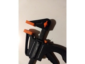 Kleber-clamp-Ersatz-Kopf hand-Werkzeuge Kleber befestigen lijmklem 3d print model - Mito3D